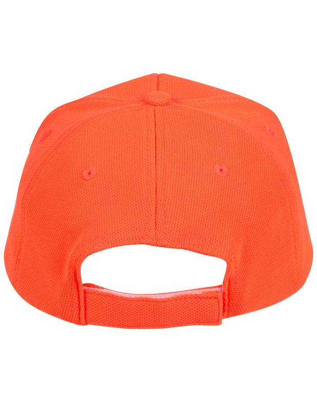Pique mesh structured cap.
