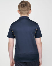 Kids' Sustainable Poly/Cotton Contrast S/S Polo