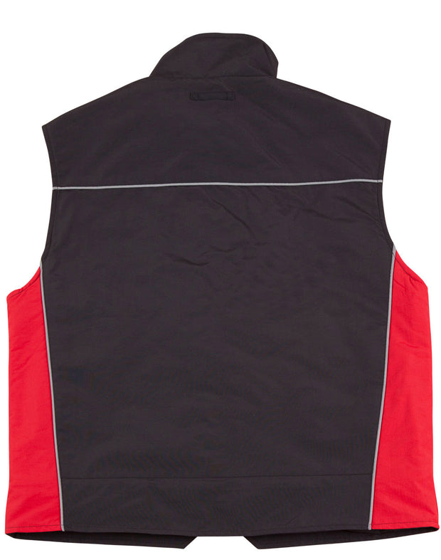 3 in 1 Jacket, silver relective piping