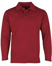 Men's Cotton Back Truedry L/S Polo
