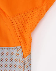 Hi Vis Cool-Breeze Closed Front L/S Shirt (Perforated Tape)