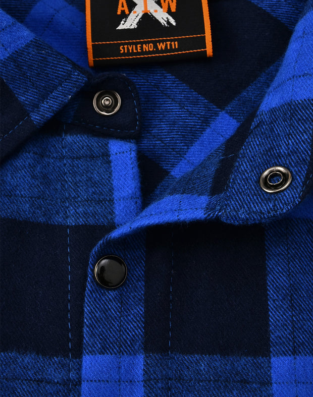 Unisex Flannel Plaid Shirt