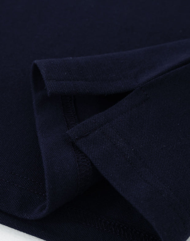 ladies cotton stretch polo