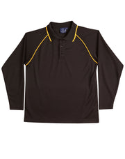 Men's cooldry raglan L/S polo