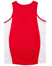 Men's cooldry contrast mesh singlet