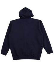 Men's full-zip fleecy hoodie