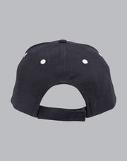 contrast peak structured cap.