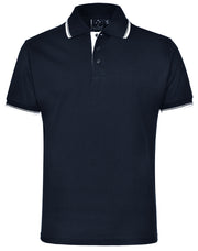 unisex cotton jersey polo