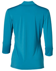 Ladies' Mid Sleeve Shawline Knit Top