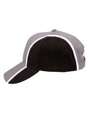 H/B/C tri-color baseball cap