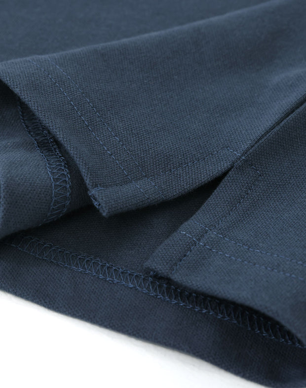 ladies cotton stretch polo