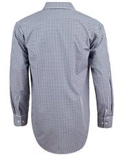 Men's Gingham Check Roll-up L/S Shirt