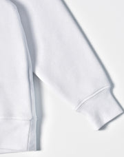 Kids' Close Front Contrast Fleecy Hoodie