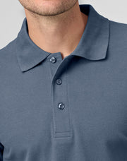 Men's cotton stretch polo