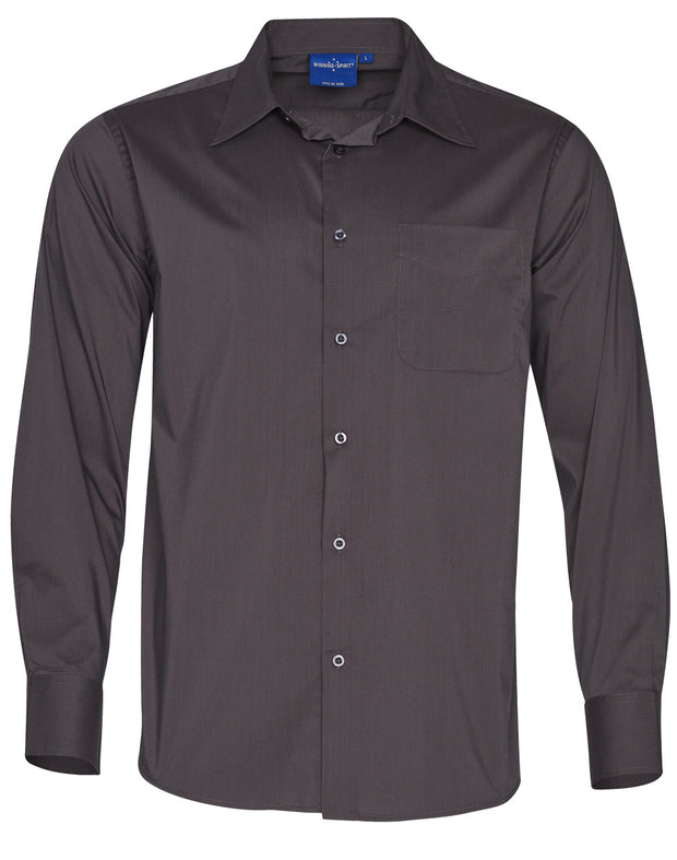 Mens L/S Teflon business shirt