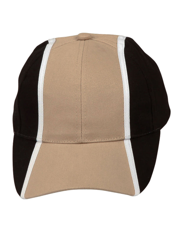 H/B/C tri-color baseball cap