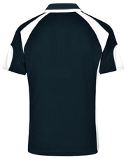 Men's Cooldry Contrast Polo With Sleeve Panel