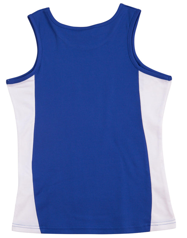 ladies truedry contrast singlet
