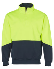 Hi-Vis L/S windcheater collar