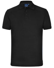 mens tight pique knit S/S polo
