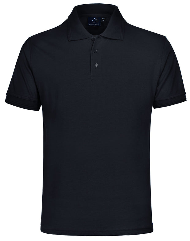 unisex cotton jersey polo