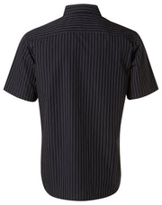 Men's Pin Stripe Short Sleeve Shirt