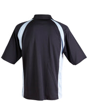 Men's CoolDry Micro-mesh Contrast Colour Polo