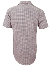 Men's Gingham Check S/S Shirt
