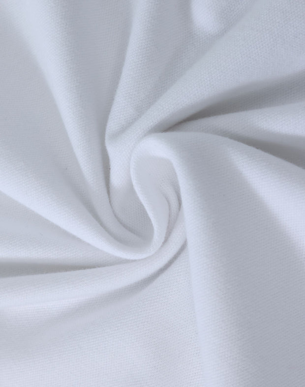 ladies cotton stretch polo