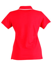 Ladies' Poly/Cotton Contrast Pique S/S Polo
