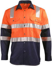 Biomotion Two Tone Safety Shirt With X Tape