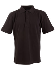 mens S/S pique polo