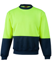 Hi-Vis two tone safety windcheater