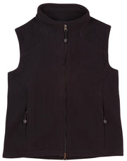 Ladies' bonded polar fleece vest