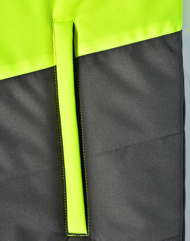 Hi-Vis Quilted Two Tone Safety Jacket