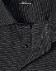 Men's Pin Dot Stretch S/S Shirt