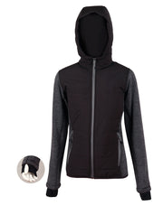 Ladies' Heather Sleeve/Quilted Body Jacket