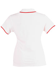 Ladies' Poly/Cotton Contrast Pique S/S Polo