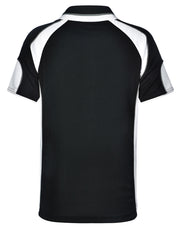 Kid's Cooldry Contrast Polo With Sleeve Panel