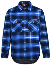 Adults' Quilted Flannel Shirt