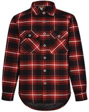 Adults' Quilted Flannel Shirt