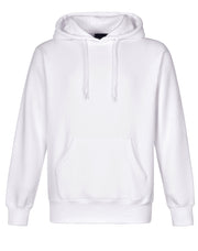 Adult's Close Front Contrast Fleecy Hoodie