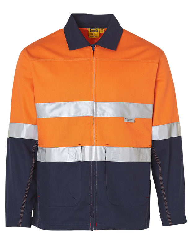 Hi-Vis Two Tone Work Jacket With 3M Tapes