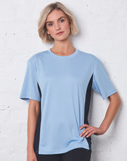 CoolDry short sleeve contrast tee