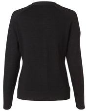 Women's 100% Merino Wool L/S Cardigan