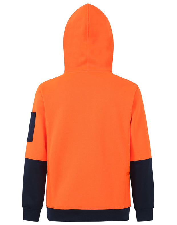 Hi-Vis Two Tone Water Resistant Fleece Hoodie
