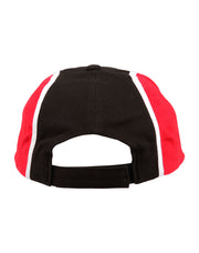 H/B/C tri-color baseball cap