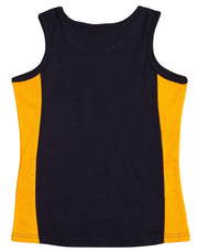 ladies truedry contrast singlet