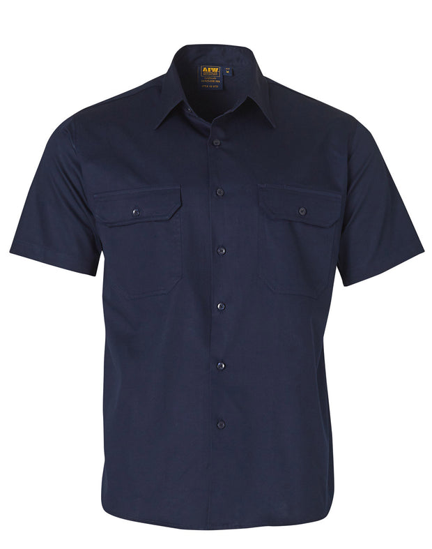 cool-breeze S/S cotton work shirt