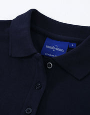 ladies cotton stretch polo